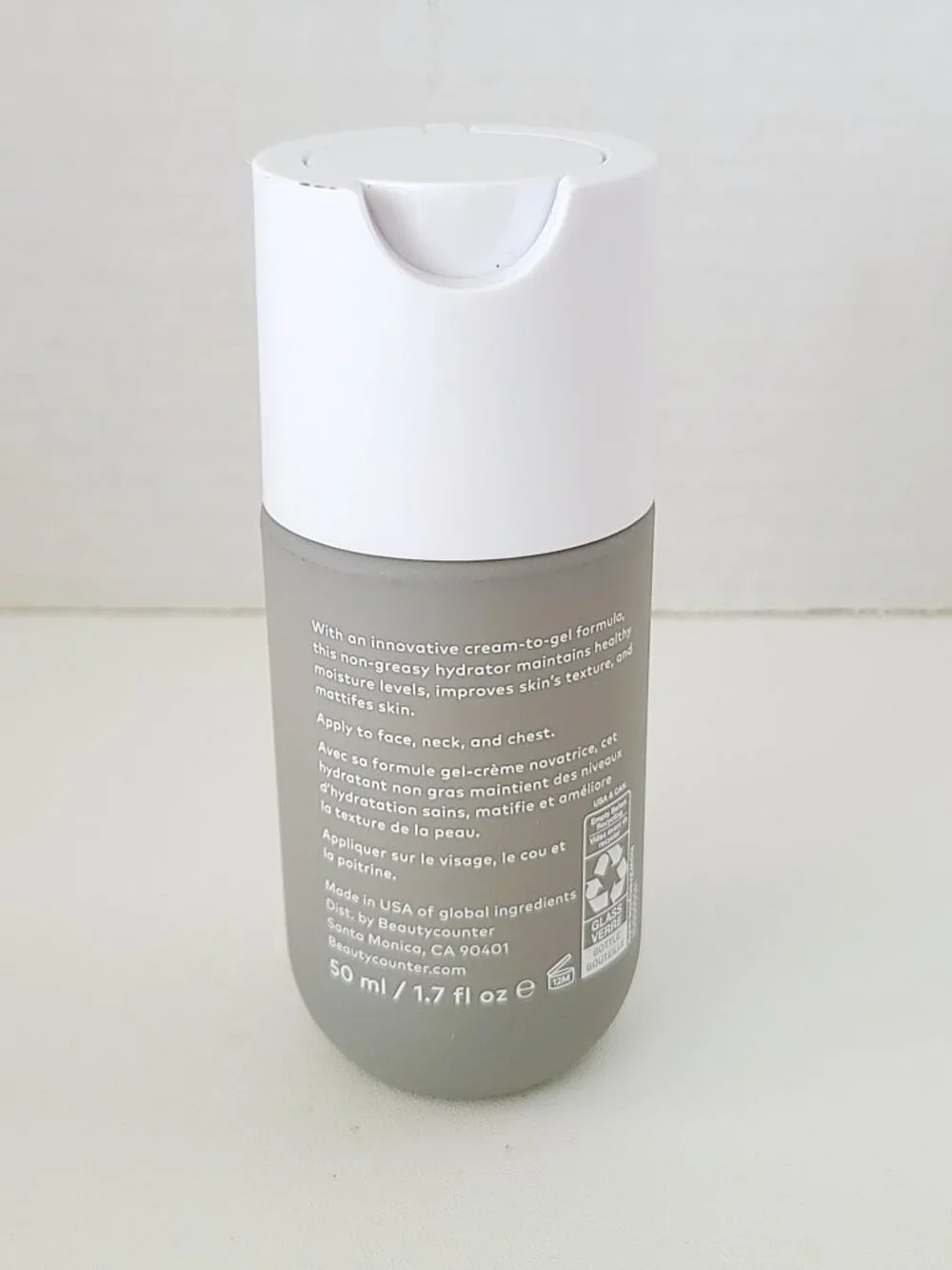 Beautycounter Countercontrol Matte Effect Gel Cream NWOB